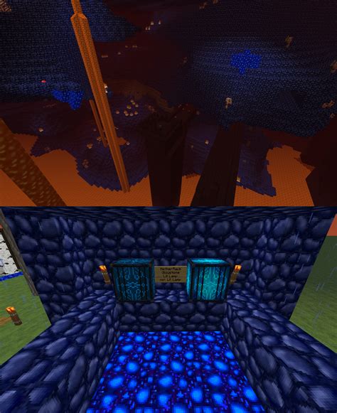 Blue Nether Spottys Texture Pack Wip By Spottedfire Cat On Deviantart