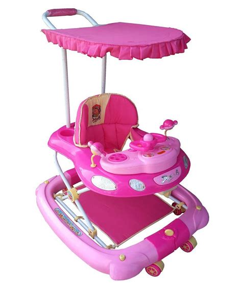 Her Home Luxury Musical 7 In 1 Baby Walker With Stroller