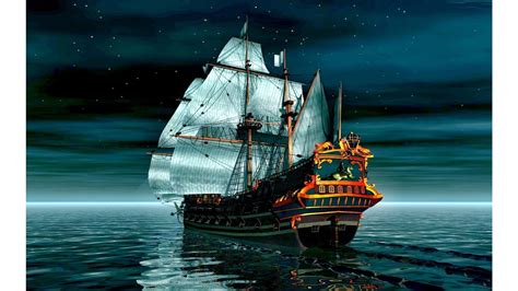 Even though he was only a pirate for three years, bartholomew roberts is perhaps the most successful pirate on this list. Pirate Ships Wallpaper (64+ images)