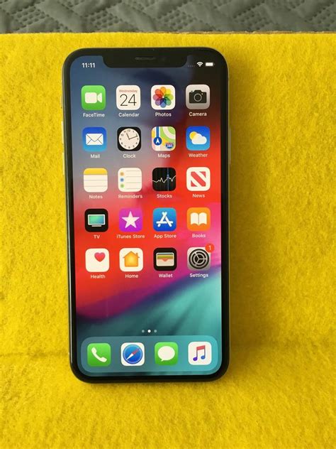 Apple Iphone X Unlocked Silver 256gb A1865 Lrtk14999 Swappa