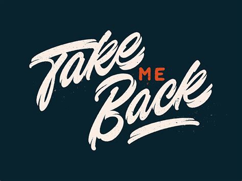 Take Me Back Vector By Mykyta On Dribbble