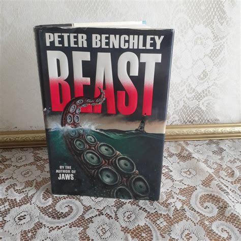 Beast By Peter Benchley 1991 First Edition Hardcover Vintage Monster