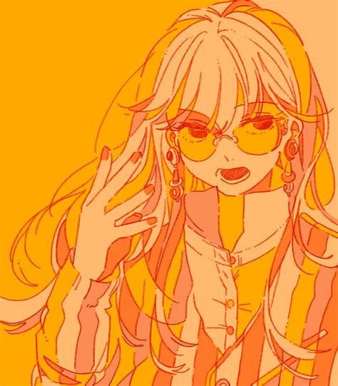 Yellow Aesthetic Anime Pfp Imagesee