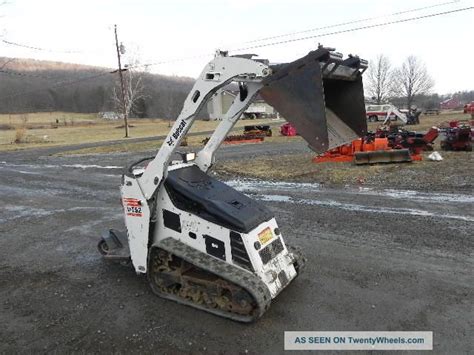 2008 Bobcat Mt52 Mini Skid Steer Loader Rubber Track Kubota Diesel Toro