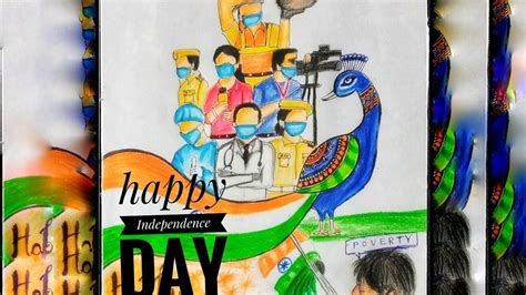 independence day drawing 🇮🇳🇮🇳 independence day creative drawing independence day drawing