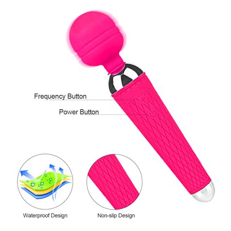 Rechargeable Vibrator Wand Clit G Spot Massager Dildo Adult Sex Toys For Women Ebay