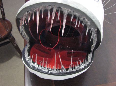 Angler Fish Mask Mouth After Teeth And Red Paint Helder Da Rocha