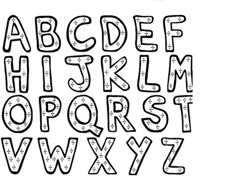 Letter Coloring Pages For Kids A-Z