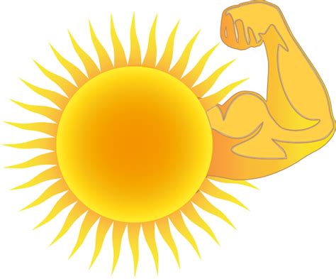 Solar Power Bicep Clipart Clipart Panda Free Clipart Images