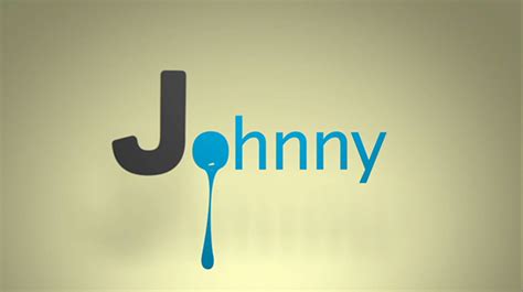 Johnny Design Logo Animation On Behance