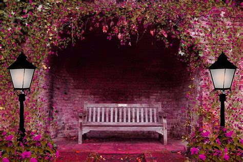 Beautiful Flower House Wallpaper 3d Garden Wallpaper Free 1800x1200