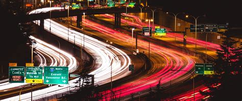 444855 Overpass Dubai City Lights Traffic Freeway City Cityscape