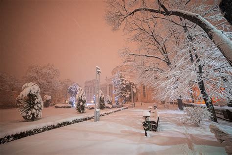 E Iarnă în București Poze Spectaculoase Unicamd