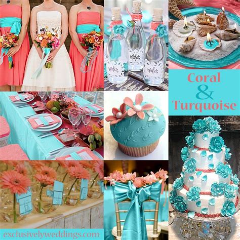 Turquoise Wedding Color Seven Perfect Combinations Exclusively