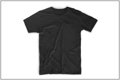 Baju Hitam Polos Kaos - BAJUKU