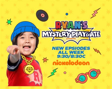 Nickelodeon Ryan Mystery Playdate Season 3 Sweepstake Enter To Win