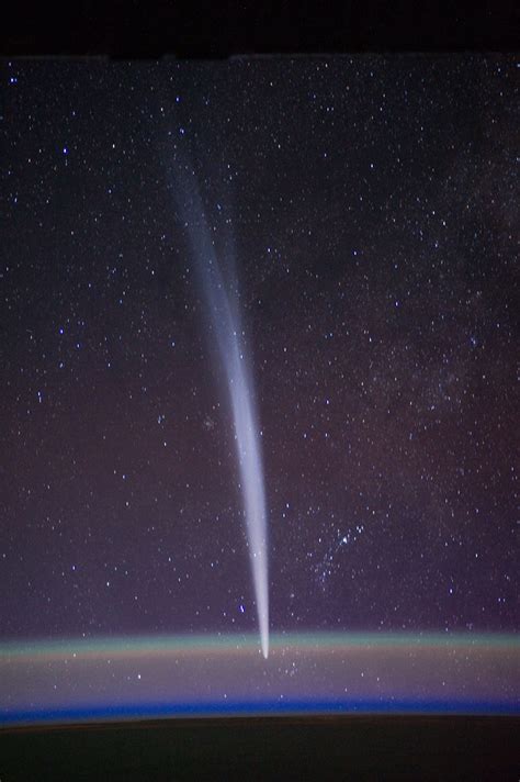 Comet Lovejoy Earths Horizon Nasa International Space Flickr