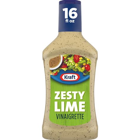 We did not find results for: Kraft Zesty Lime Vinaigrette Dressing, 16 fl oz Bottle ...