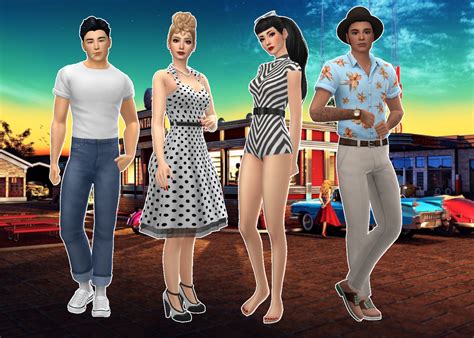 Sims 4 1950s Tumblrviewer
