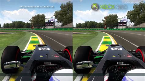 F1 2013 Ps3 Vs Xbox 360 Graphics Comparison Youtube