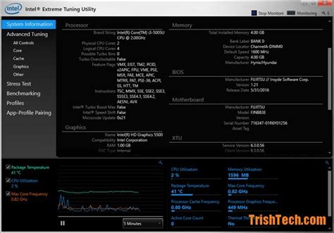 Intel Extreme Tuning Utility Overclock And Tune Intel Based Pc
