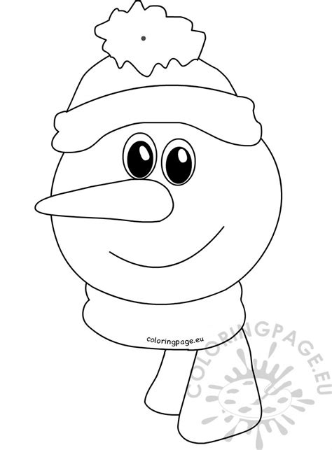 First, start by making the cookies. Easy Paper Snowman Ornament - Coloring Page