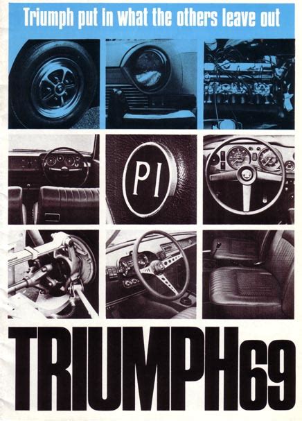 Triumph Brochure Page