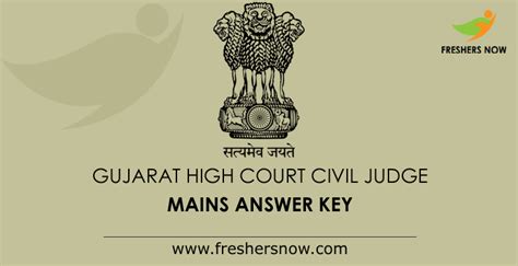 Maybe you would like to learn more about one of these? Gujarat High Court Civil Judge Mains Answer Key 2020 PDF ...