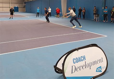 lta level 2 tennis coaching instructor tennis wales coach development centre