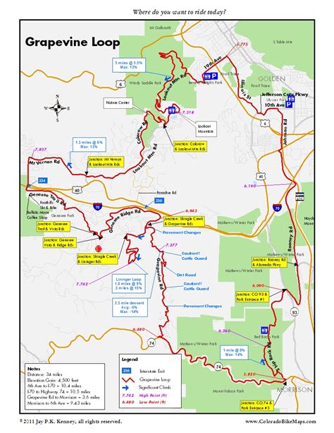 Mile Marker Map Colorado