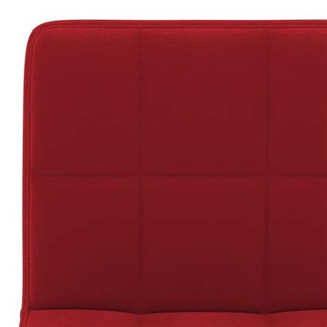 Home Chaise Pivotante De Bureau Rouge Bordeaux Velours