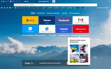 It has a simple and basic user interface, and most importantly, it is free to download. Yandex Browser: Uma fantástica alternativa ao browser TOR