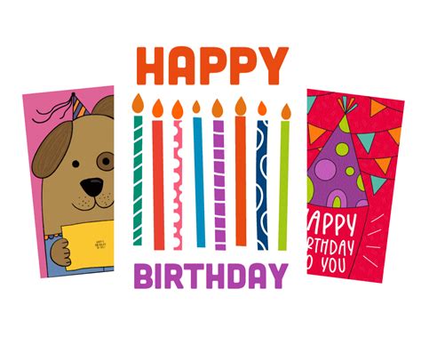 Paper Calendars And Planners Mobile Birthday Card Animated Paperless