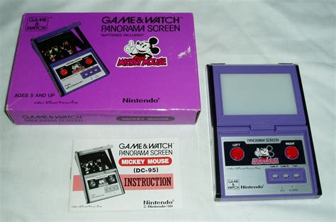 Retro Treasures Mickey Mouse Game And Watch