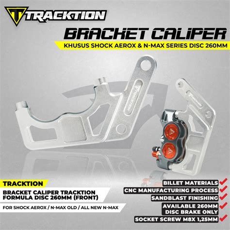 Jual Bracket Caliper Tracktion Formula Mm Aerox Nmax Old All New Nmax Shopee Indonesia