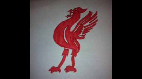 Liverpool fc logo, club, football, emblem, star, illuminated. LIVERPOOL LIVER BIRD SPEEDART DRAWING! - YouTube