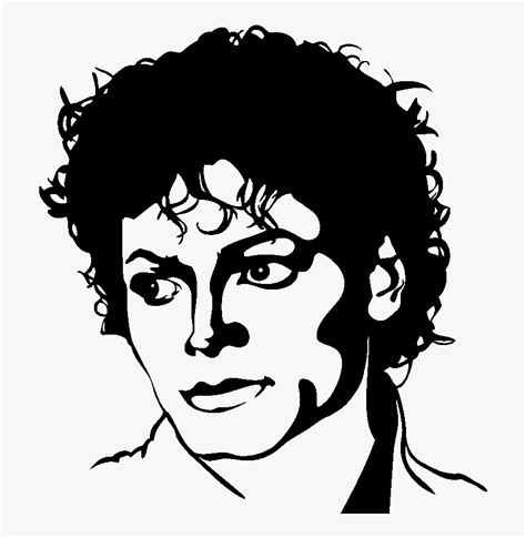 Pop Art Black And White Michael Jackson