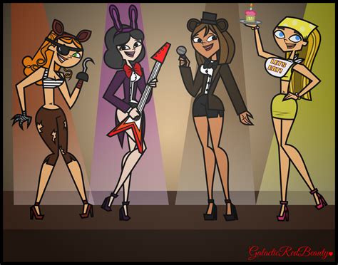 Total Drama Girls As Fnaf Characters By Galactic Red Beauty On Deviantart