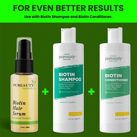 Buy Pureauty Naturals Biotin Hair Growth Serum 60 Ml Online At Best