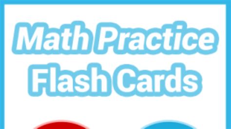 Math Practice Flash Cardsukappstore For Android