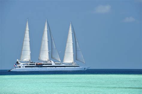 A majestic three-mast 88 metre yacht with 32 staterooms: an alliance of