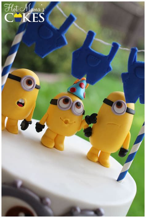The 3d minions cake frame kit is designed primarily for making your own standing minion cake. Naked Minions! - CakeCentral.com