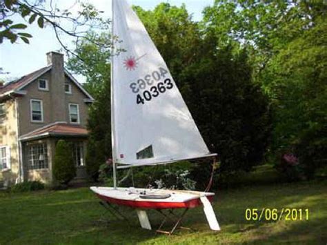 1976 Laser Sailboat Price Reduced For Sale In Beverly New Jersey All
