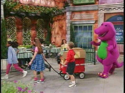Barney Walk Around The Block With Barney Barney The Dinosaurs Barney