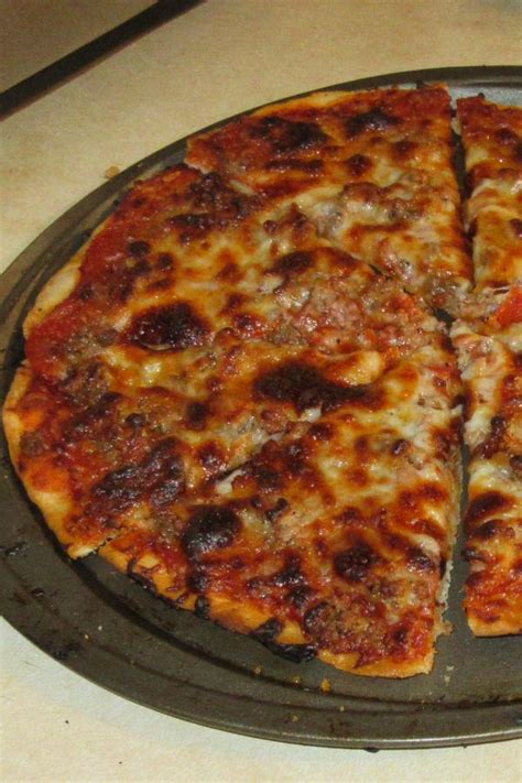 Easy Thin Crust Pizza Recipe Yum To The Tum For The Foodie In You