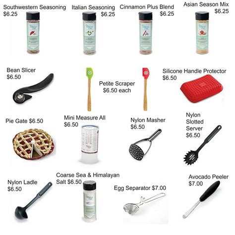 Over 150 Products Under 10 Find Them All At Pamperedchefbiz