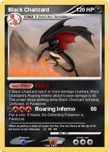 Great selection of mtg singles. Pokémon Black Charizard 20 20 - Blaze - My Pokemon Card