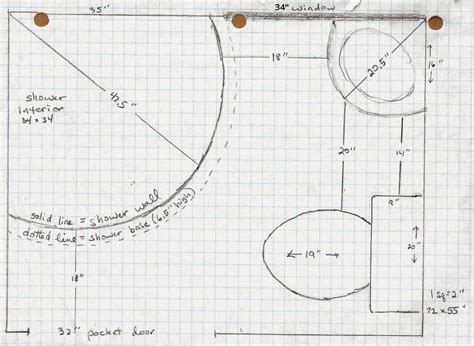 Bathroom Plans On Graph Paper | Small bathroom plans ... Logarithmic graph paper is used for graphing rapidly increasing or decreasing quantities spread over a wide expanse.