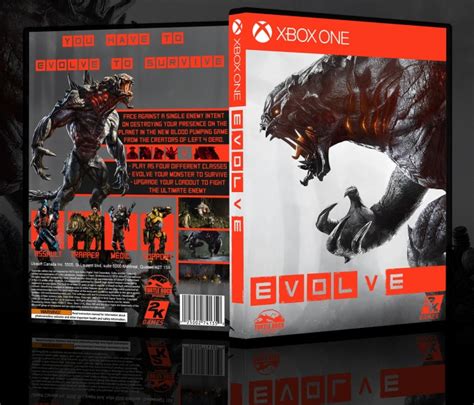 Evolve Xbox One Box Art Cover By Alternationhd