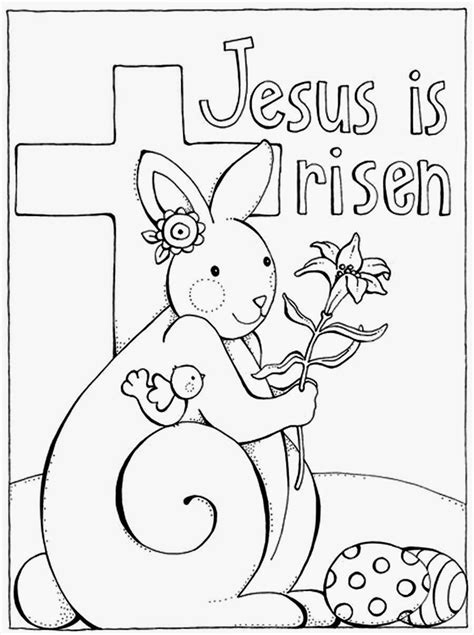 Jesus Resurrection Coloring Page At Free Printable